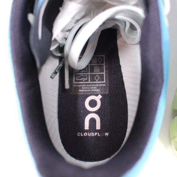 On Running Cloudflow Third Generation Dust Seedling Blue Low Top Sneakers 11 - Picture 4 of 7